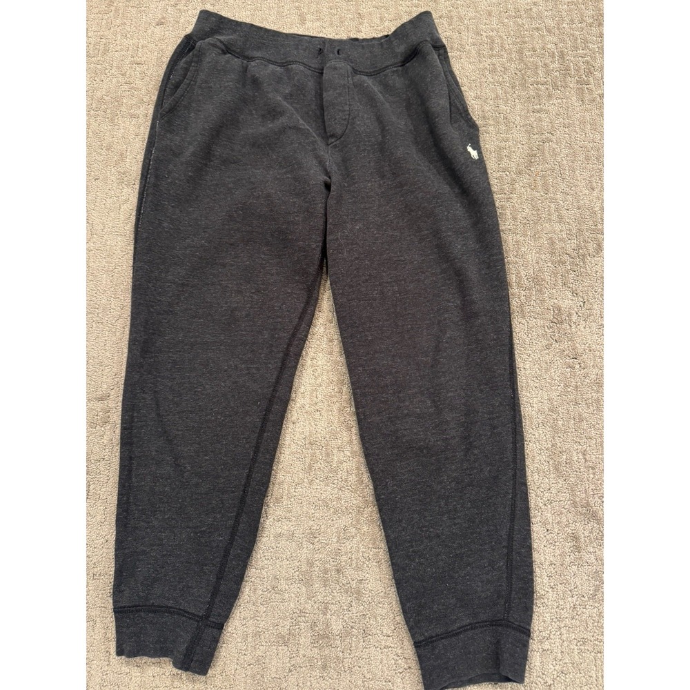 Polo Ralph Lauren Size Large Thick Gray Sweat Pants/joggers (U1)